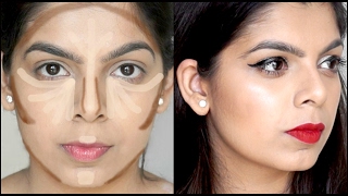 Watch Basic Contouring & Highlighting for Beginners | How to Contour & Highlight | Beginners Series #5 Video