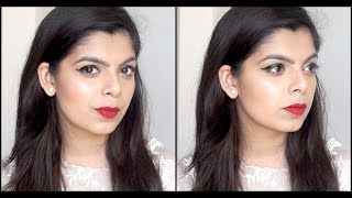 Watch Party Makeup Look | Beginner's Friendly | Classic Winged Eye & Red Lips Video