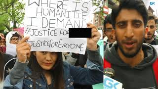 Watch Protests continue across Kashmir against Kathua minor rape-and-murder Video