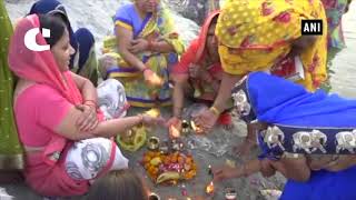 Watch Devotees take holy dip on Akshaya Tritya Video