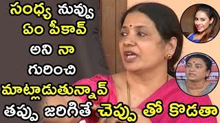 Watch Jeevitha Rajasekhar Fires On POW Sandhya And Sri Reddy | Jeevitha Rajasekhar Press Meet Video
