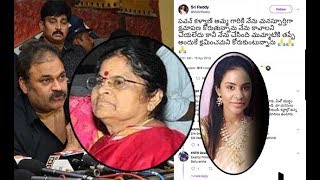 Watch Sri Reddy says sorry to Pawan Kalyan's mother | Tollywood Casting Couch I srireddy tiwts Video