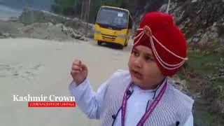 Watch Manik Veer Appeal To PWD Minister To Repair Road In Khadniyar Baramulla. Video