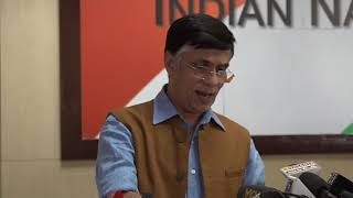 Watch AICC Press Briefing By Pawan Khera in Congress HQ on Cash Crunch. Video