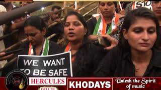 Watch Mahila Congress protest, demand Justice for Asifa Video