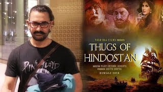 Watch Aamir Khan Spotted Airport, Returns From Thugs Of Hindostan Shooting Video