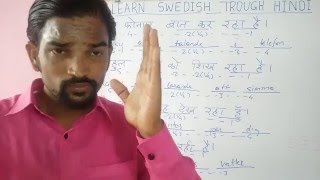 Watch Learn SWEDISH  through HINDI. Video