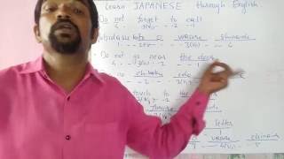 Watch JAPANESE  language learning course in ENGLISH. Video