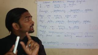 Watch Learn AMHARIC through English . Video