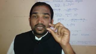 Watch Learn Sinhala through English Video