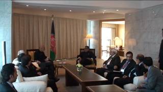 Watch EAM meets Afghanistan President Mr Hamid Karzai in Tokyo ( July 8, 2012) Video