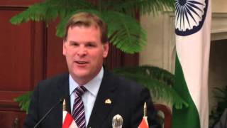 Watch Visit of Foreign Minister of Canada - Joint Media Interaction (September 12, 2012) Video