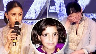 Watch Alia Bhatt Gets EMOTIONAL Talking About Asifa Case Video