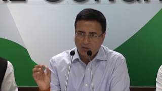 Watch AICC Press Briefing By Randeep Singh Surjewala on SC verdict on Judge Loya death case. Video