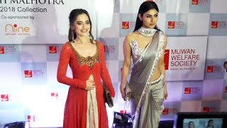 Watch Dabangg Girl Mouni Roy At Mijwan 2018 Show By Manish Malhotra Video