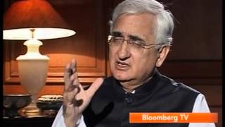 Watch External Affairs Minister, Shri Salman Khurshid's interview with Bloomberg TV - Part 1 Video