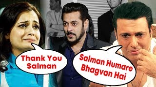 Watch Govinda And Dia Mirza Talks On How Salman Khan's HELPED Them In Need Video