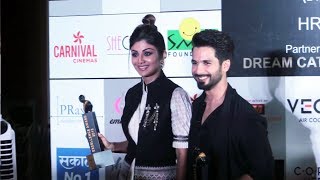 Watch Shahid Kapoor And Shilpa Shetty Together Pose With Awards At Dadasaheb Phalke Awards 2018 Video