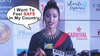 Watch Hina Khan Latest Reaction On Asifa And Unnao | I Want To Feel Safe In My Country Video