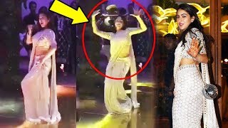 Watch Sara Ali Khan HOT DANCE On Saat Samundar Paar At Wedding Reception Video