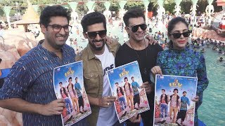 Watch 3 Dev New Poster Launch At Water Kingdom's 20th Anniversary | Karan Singh Grover, Ravi Dubey, Kunal Video