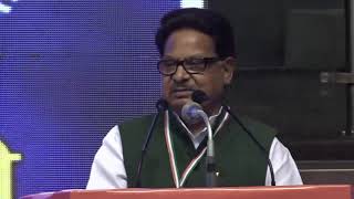 Watch Save The Constitution: PL Punia Speech at Talkatora Stadium, New Delhi Video