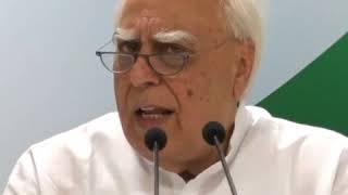Watch Kapil Sibal addresses media on the Impeachment motion against the Chief Justice of India. Video