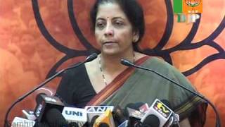 Watch CBI / Sh. Amit Shah : Smt. Nirmala Sitharaman: 31.10.2010 Video