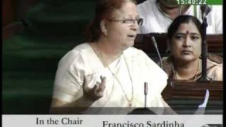 Watch Atrocities against Scheduled Castes and Scheduled Tribes: Smt. Sumitra Mahajan: 30.08.2010 Video