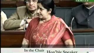 Watch Part 3: Liberhan Ayodhya Commission: Smt. Sushma Swaraj: 08.12.09 Video
