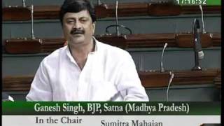 Watch Motion of Thanks on the President's Address: Sh. Ganesh Singh 04.03.2010 Video