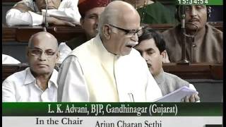 Watch Part 2: Motion of Thanks on the President's Address: Sh. L. K. Advani: 03.03.2010 Video