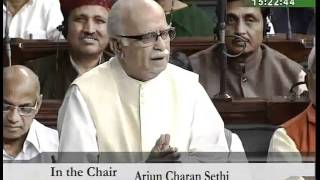 Watch Part 1: Motion of Thanks on the President's Address: Sh. L. K. Advani: 03.03.2010 Video