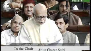 Watch Part 4: Motion of Thanks on the President's Address: Sh. L. K. Advani: 03.03.2010 Video