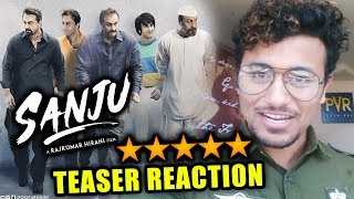 Watch SANJU TEASER REACTION | Ranbir Kapoor | Sanjay Dutt | 5/5 STAR Video