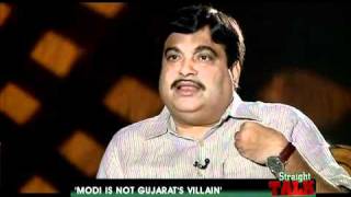 Watch Part 4: NEWS-X Straight Talk: Sh. Nitin Gadkari Video