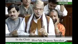 Watch Part 1: Ministry of Exernal Affairs for 2010-11: Sh. Murli Manohar Joshi: 20.04.2010 Video