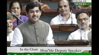 Watch Part 1: Demands for Grants (Railways) for 2010-11: Sh. Syed Shahnawaz Hussain: 19.04.2010 Video