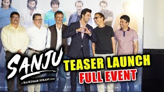 Watch SANJU TEASER LAUNCH FULL VIDEO | Ranbir Kapoor | Rajkumar Hirani Video