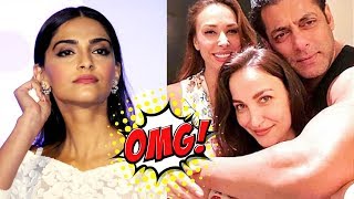 Watch Salman Khan LASHED OUT At Sonam Kapoor, Elli Avram In Trouble For Sharing Salman-Iulia Pic Video