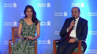 Watch Anushka Sharma At Standard Chartered Press Conference Video