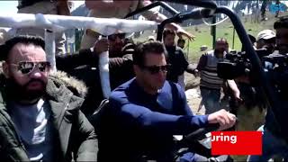 Watch Salman Khan drives polaris buggy during 'Race 3' shoot at Sonamarg Video