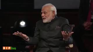 Watch Excerpts from PM Shri Narendra Modiâ€™s #BharatKiBaat program in London :18.04.2018 Video