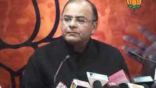Watch Press Conference on Congress Questions : Sh. Arun Jaitley: 24.12.2010 Video