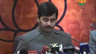 Watch 2010 Scams By UPA Government: Sh. Syed Shahnawaz Hussain: 29.12.2010 Video