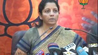 Watch Meeting called by Smt. Meera Kumar & Aarushi Murder Case: Smt. Nirmala Sitharaman: 30.12.2010 Video