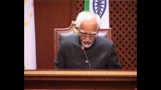 Watch Vice President's media statement at the joint press event with President of Tajikistan part 1 Video