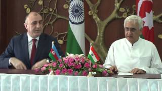 Watch Visit of Minister of Foreign Affairs of the Republic of Azerbaijan- Signing of Agreements Video