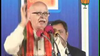 Watch Mahasangram Rally in Hyderabad: Sh. L. K. Advani: 17.02.2011 Video