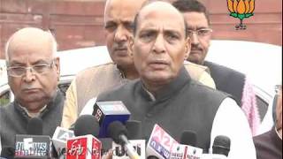 Watch Against procedure changed by U.P govt. for Loktantra: Sh. Raj Nath Singh: 01.03.2011 Video